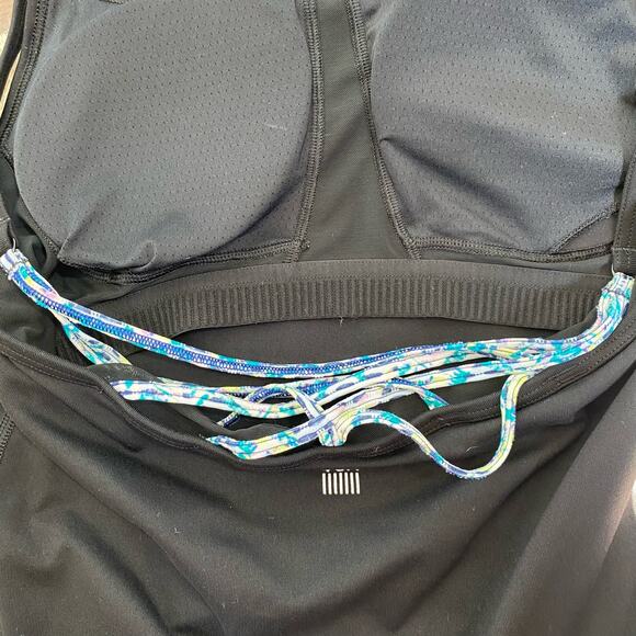 Victorias Secret Sport Athletic Tank Top Strappy Back Workout Active Black Sm - Picture 9 of 12